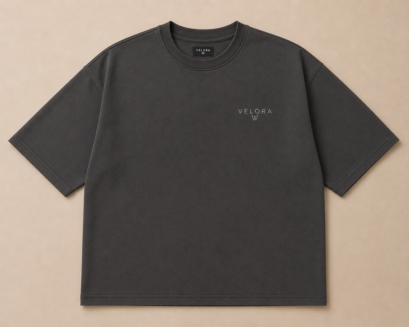 VELORA Drop-Shoulder Tee
