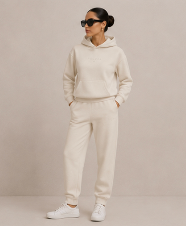 VELORA Fleece Sweatpant Set